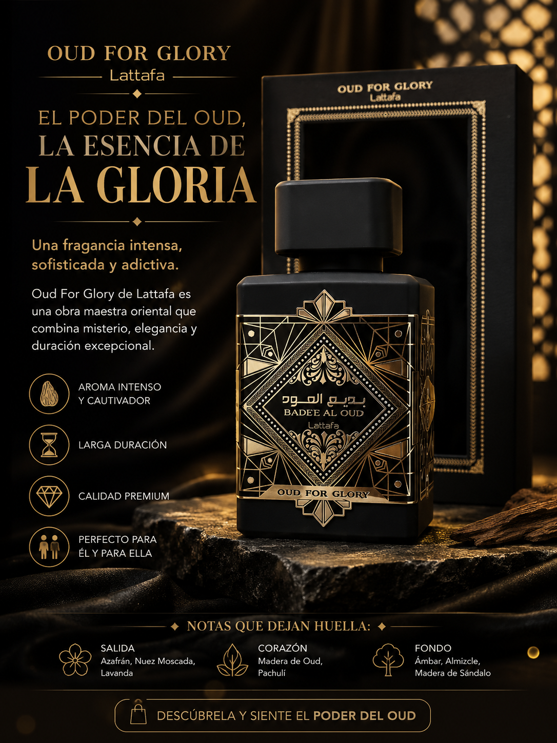 OUD FOR GLORY de BADE’E AL OUD