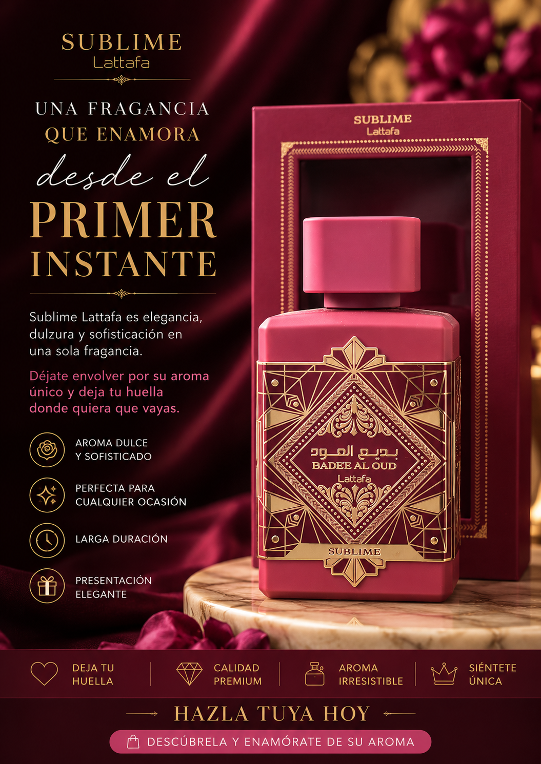 SUBLIME de BADE’E AL OUD