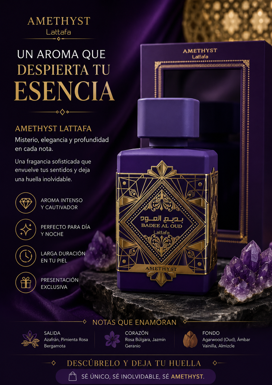 AMETHYST de BADE’E AL OUD