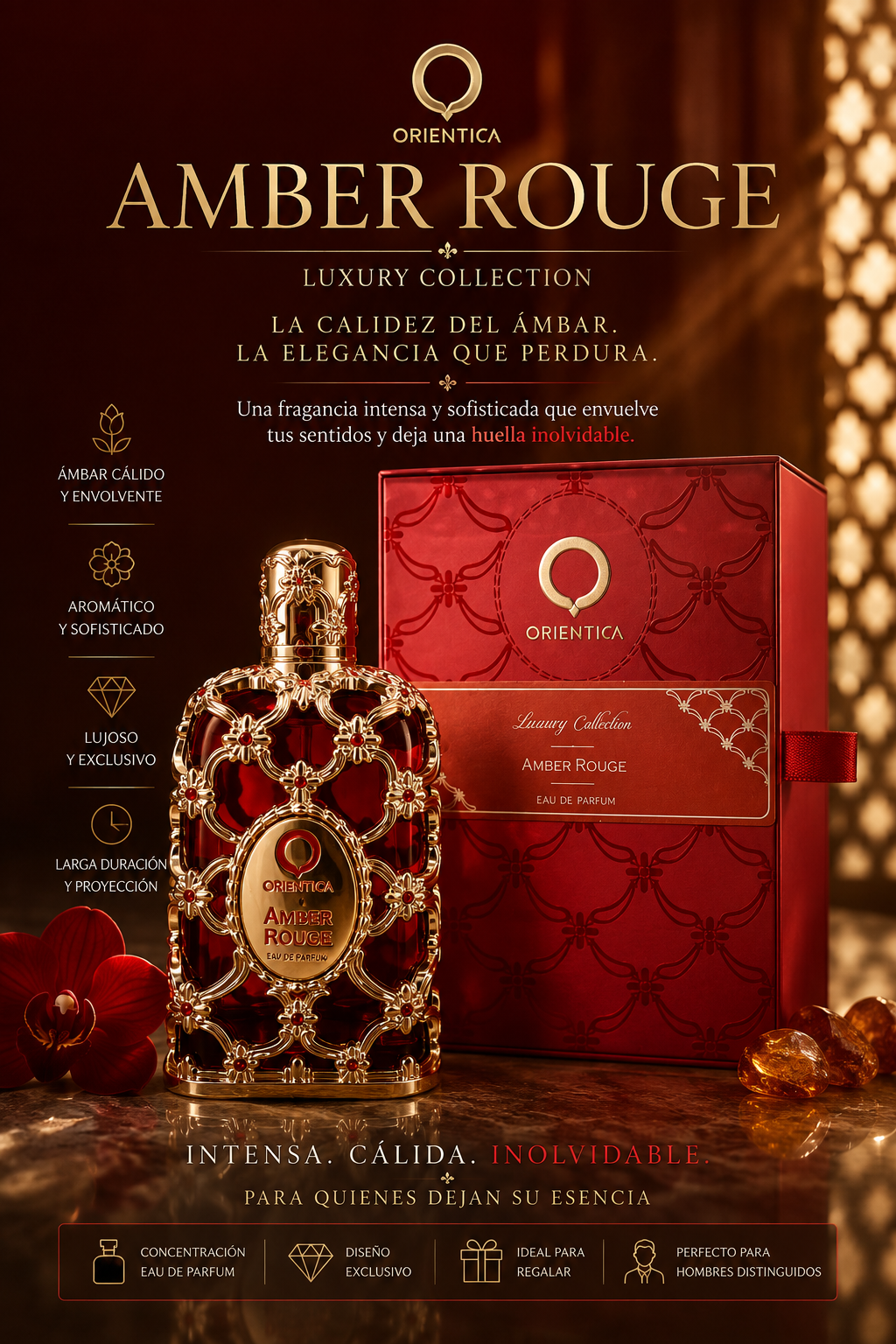 ORIENTICA AMBER ROUGE