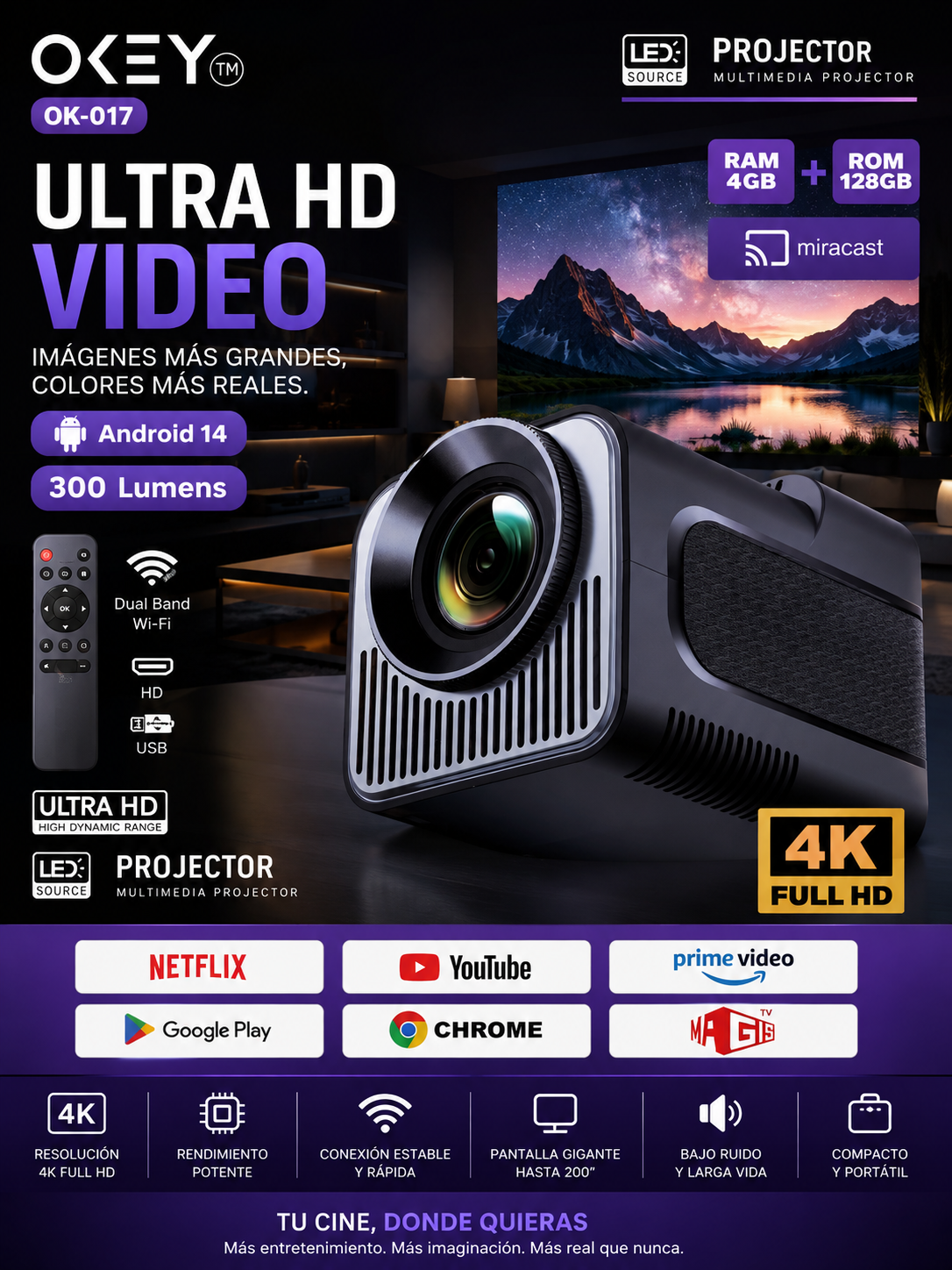 PROJECTOR OK-017