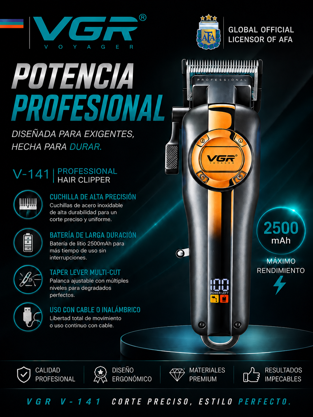 VGR GLOBAL OFFICIAL LICENSOR OF AFA