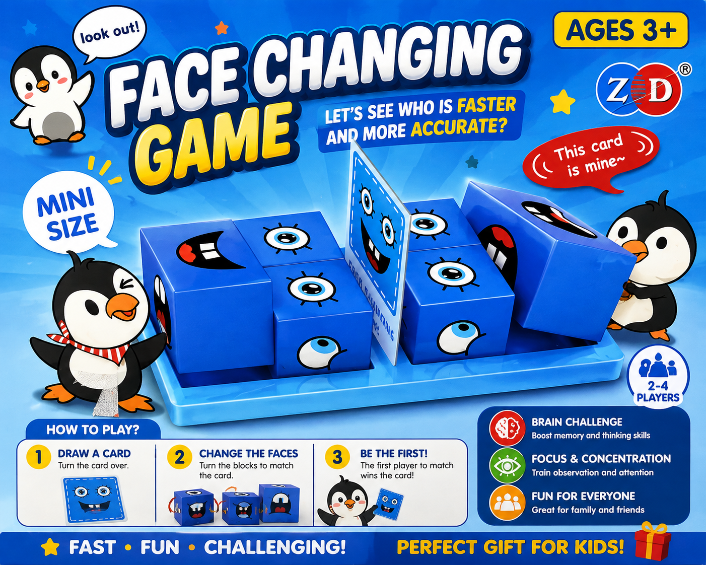 JUEGO DE CARAS